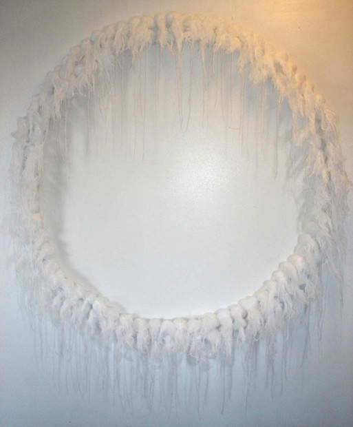 Jessica McGuinness Texture Study: White Circle 
					   The Digital Museum of Modern Art DMOMA NEO Show Salon des NEO Refuses Salon des NEO Refuss Cleveland Ohio
