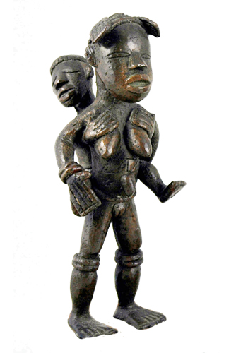 Liberia Ldamie brass figure