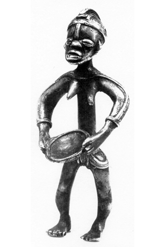 Liberia Ldamie brass figure