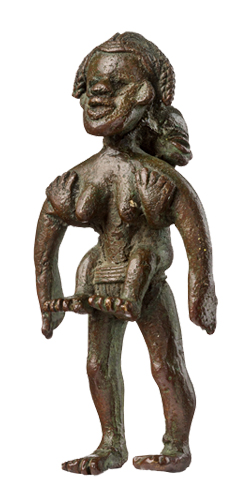Liberia Ldamie brass figure