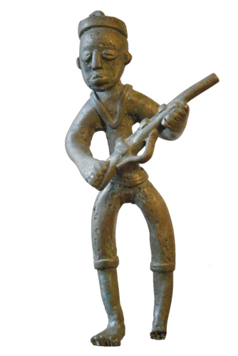 Liberia Ldamie brass figure