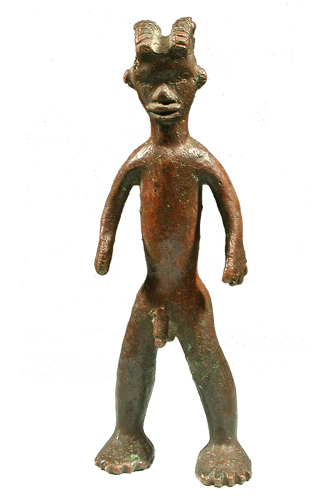 Liberia Ldamie brass figure