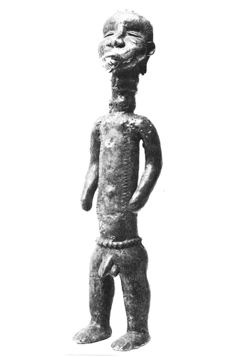 unknown origin brass figure