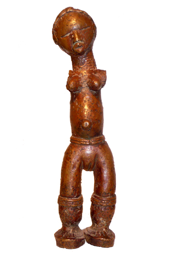 Liberia Ldamie brass figure