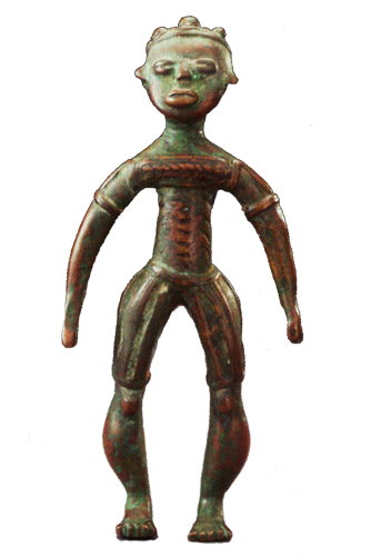 Liberia Ldamie brass figure