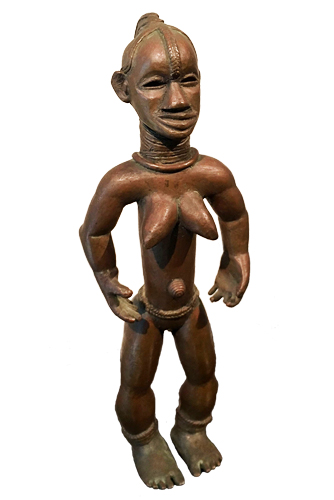Liberia Ldamie brass figure