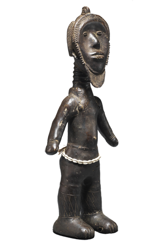 Liberia Bassa brass figure