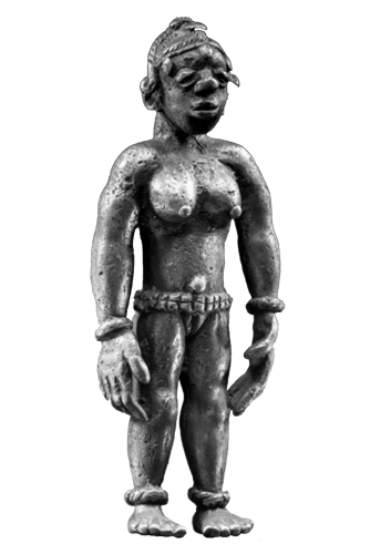 Liberia Ldamie brass figure