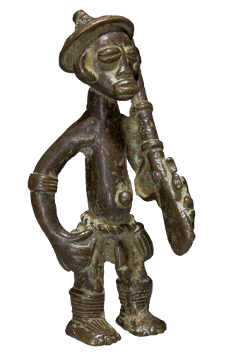 Liberia Ldamie brass figure