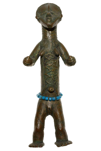 Liberia Ldamie brass figure