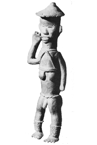 Liberia Ldamie brass figure
