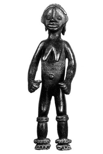 Liberia Ldamie brass figure