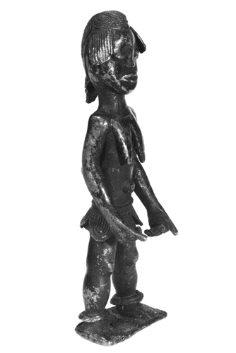 Liberia Ldamie brass figure