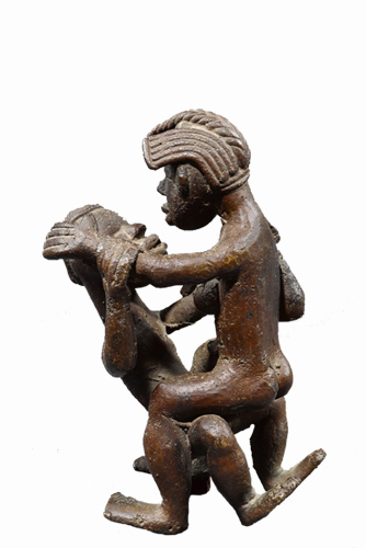 Liberia Ldamie brass figure Figure 008006b Ldamie brass caster brass casting Dan
Gio people / Liberia; private collection