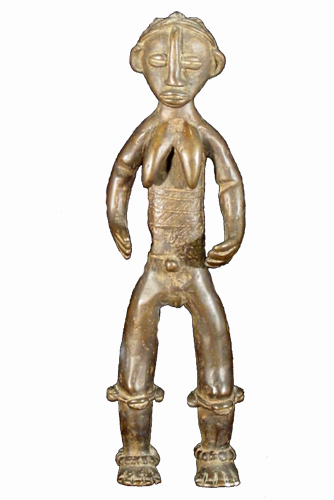 Liberia Ldamie brass figure