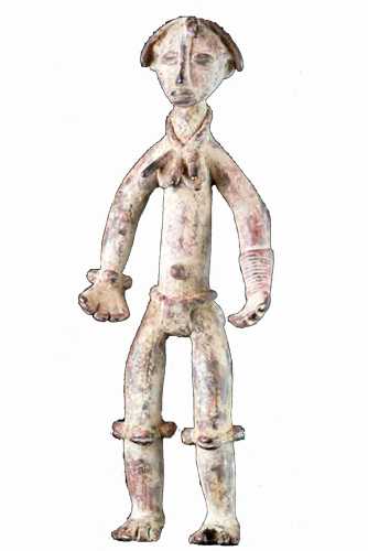 Liberia Ldamie brass figure