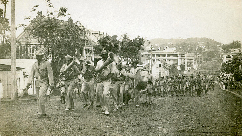 military parade in Monrovia military parade in Monrovia